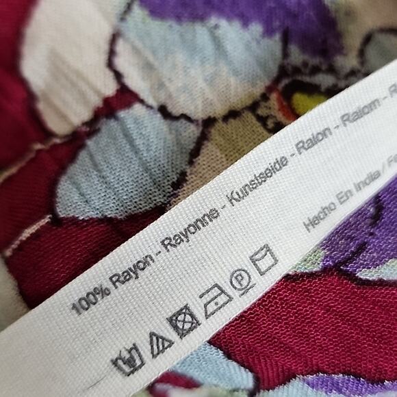 NWT Free People Garden Party Small Red Floral Dress - Picture 6 of 7